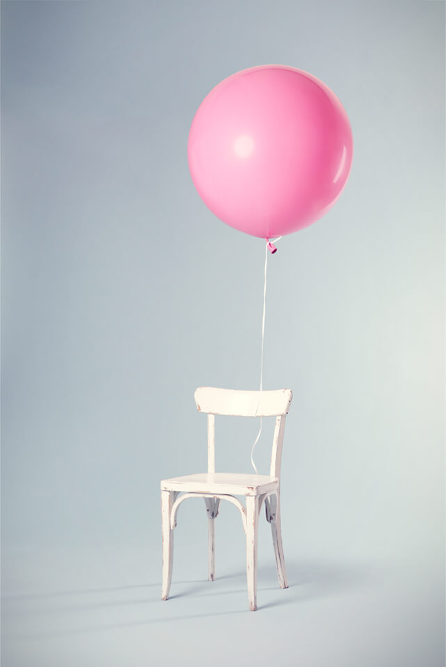 Chair and Balloon Coming Soon Layout by Divi.expert